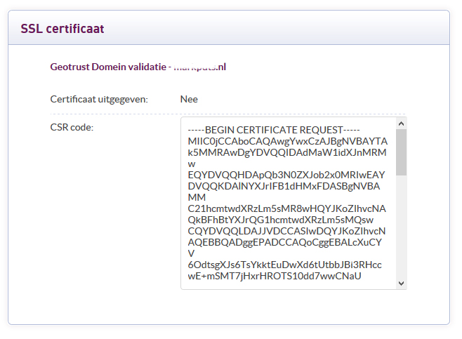 Ssl Certificaat Installeren